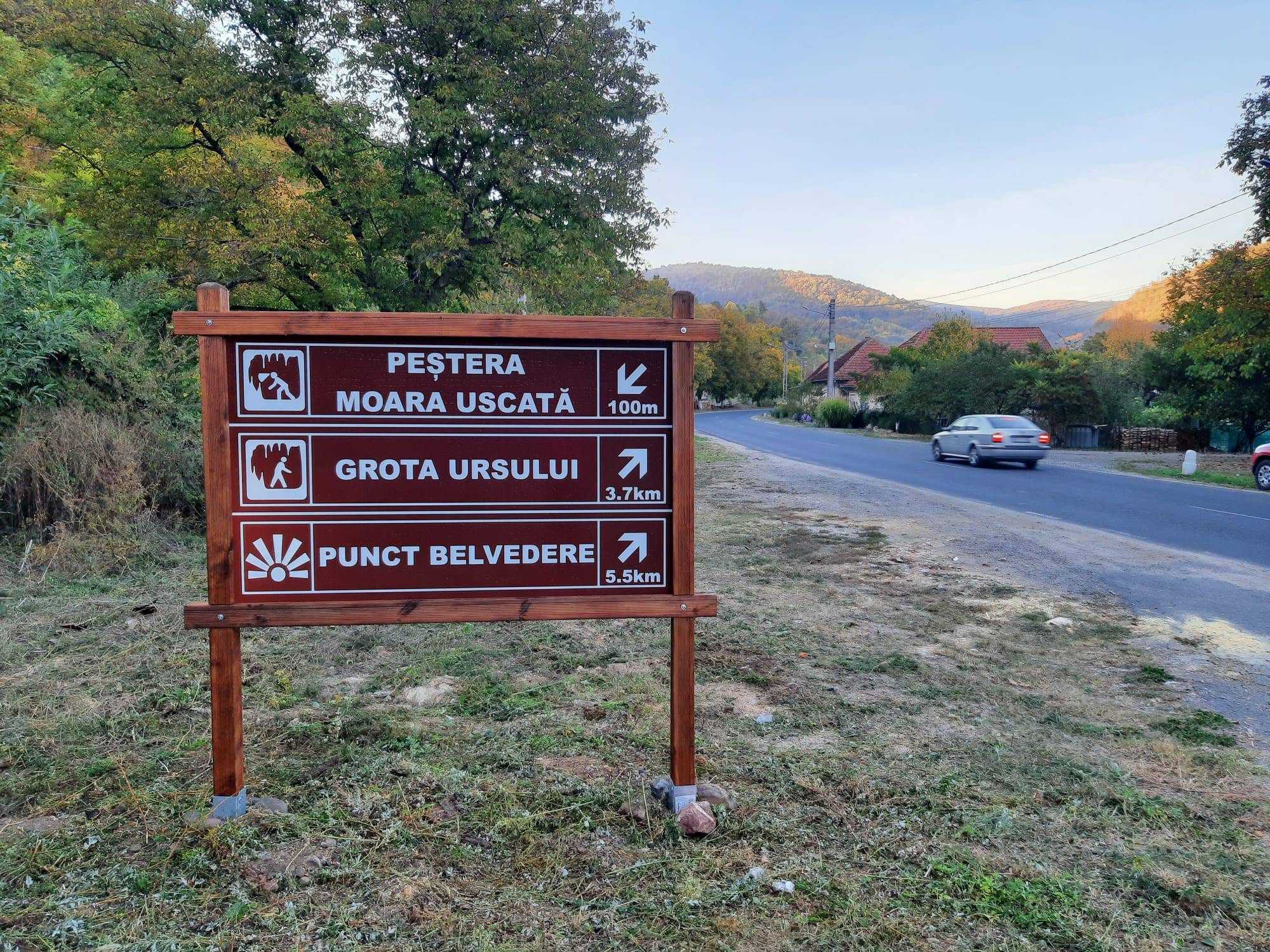 Kiépítették a túraösvényt a barlanghoz | Fotó: Peștera Moara Uscată/Facebook