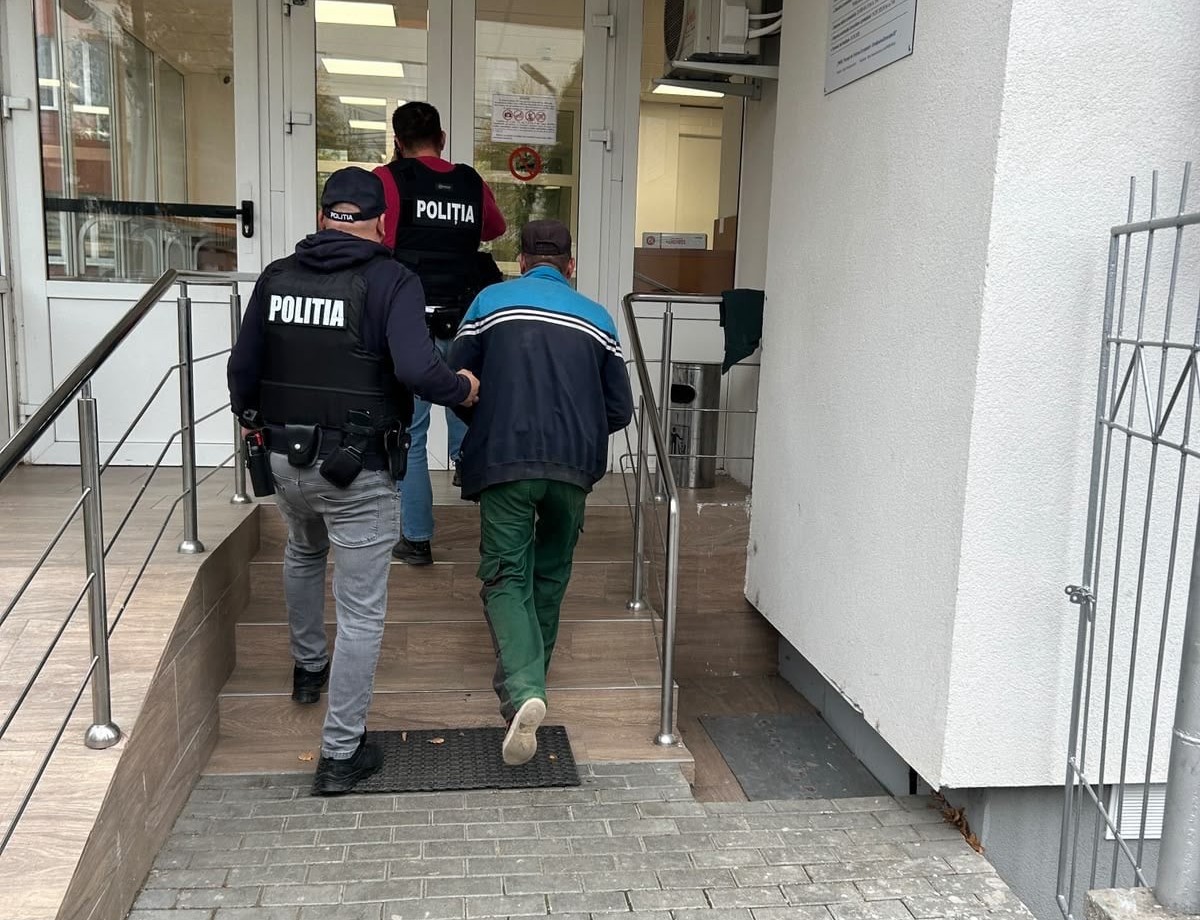Az elkövetőt őrizetbe vették | Fotó: Szeben Megyei Rendőrség