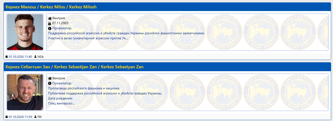 Feketelistára kerültek | Fotó: képernyőmentés