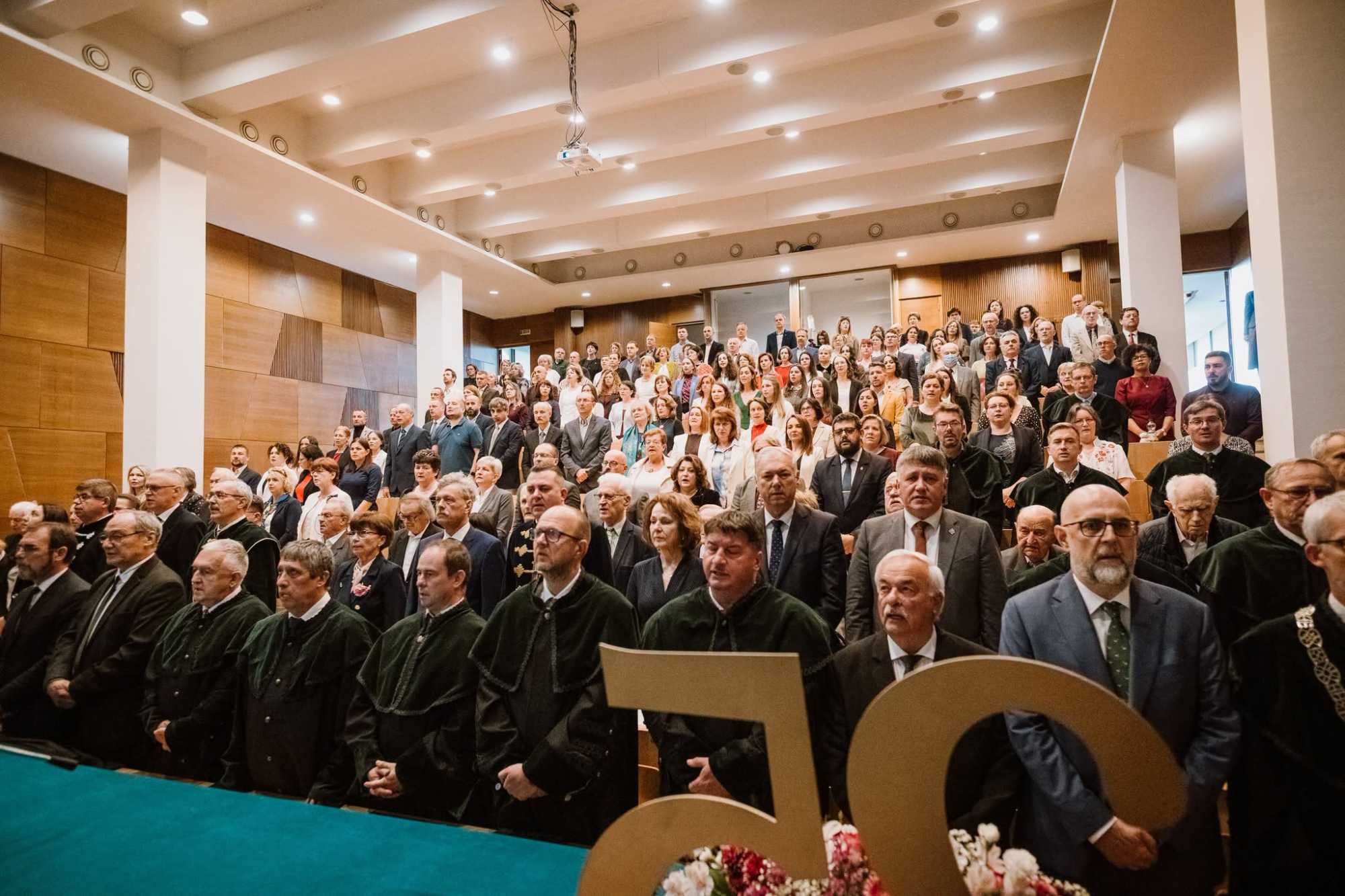 A Sapienta marosvásárhelyi épületében tartott Egyetem Napja. | Fotó: Rákóczi Kinga