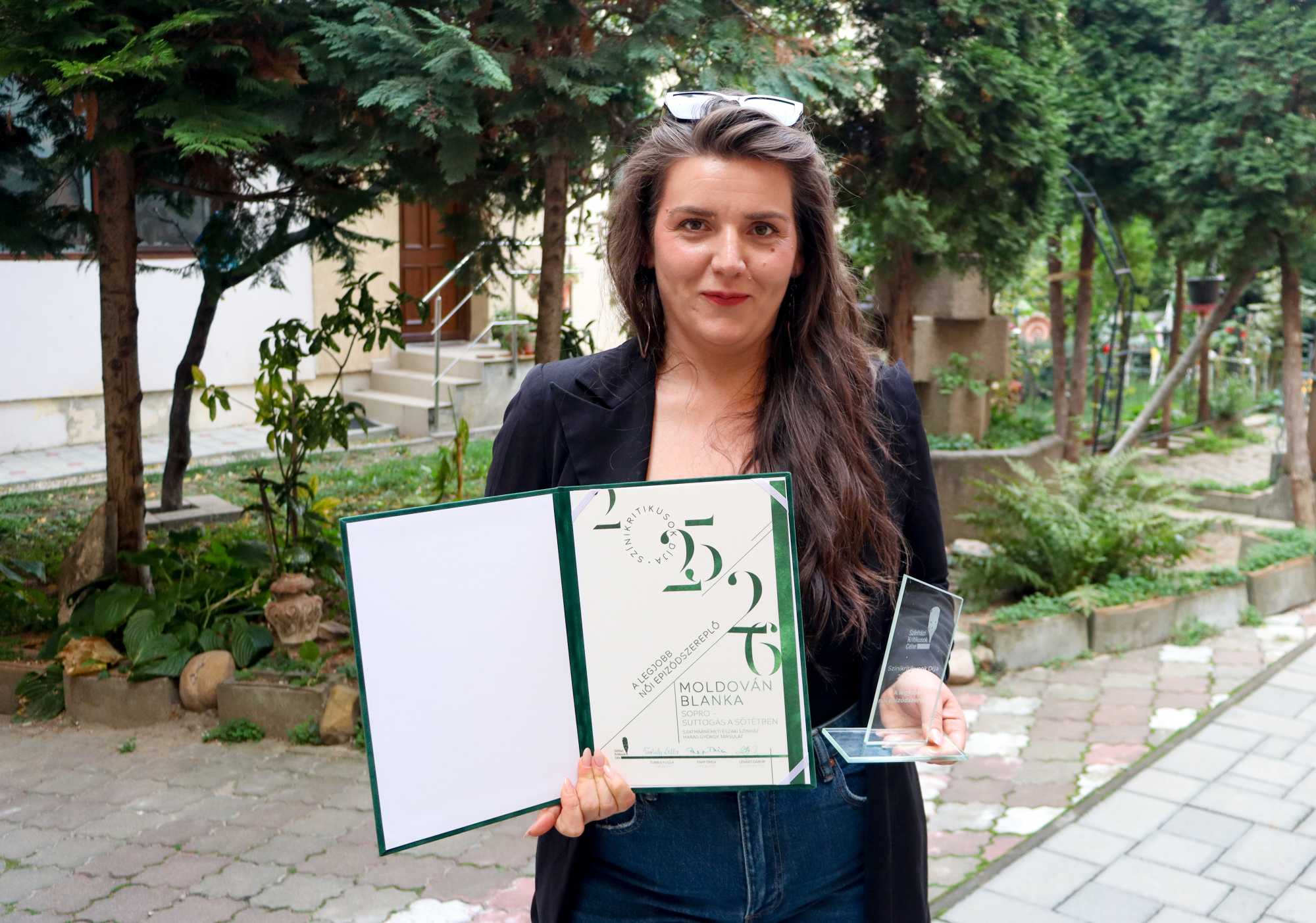 Idén ő kapta meg a legjobb női epizódszereplőnek járó Színikritikusok Díját | Fotó: Kulcsár Ferenc