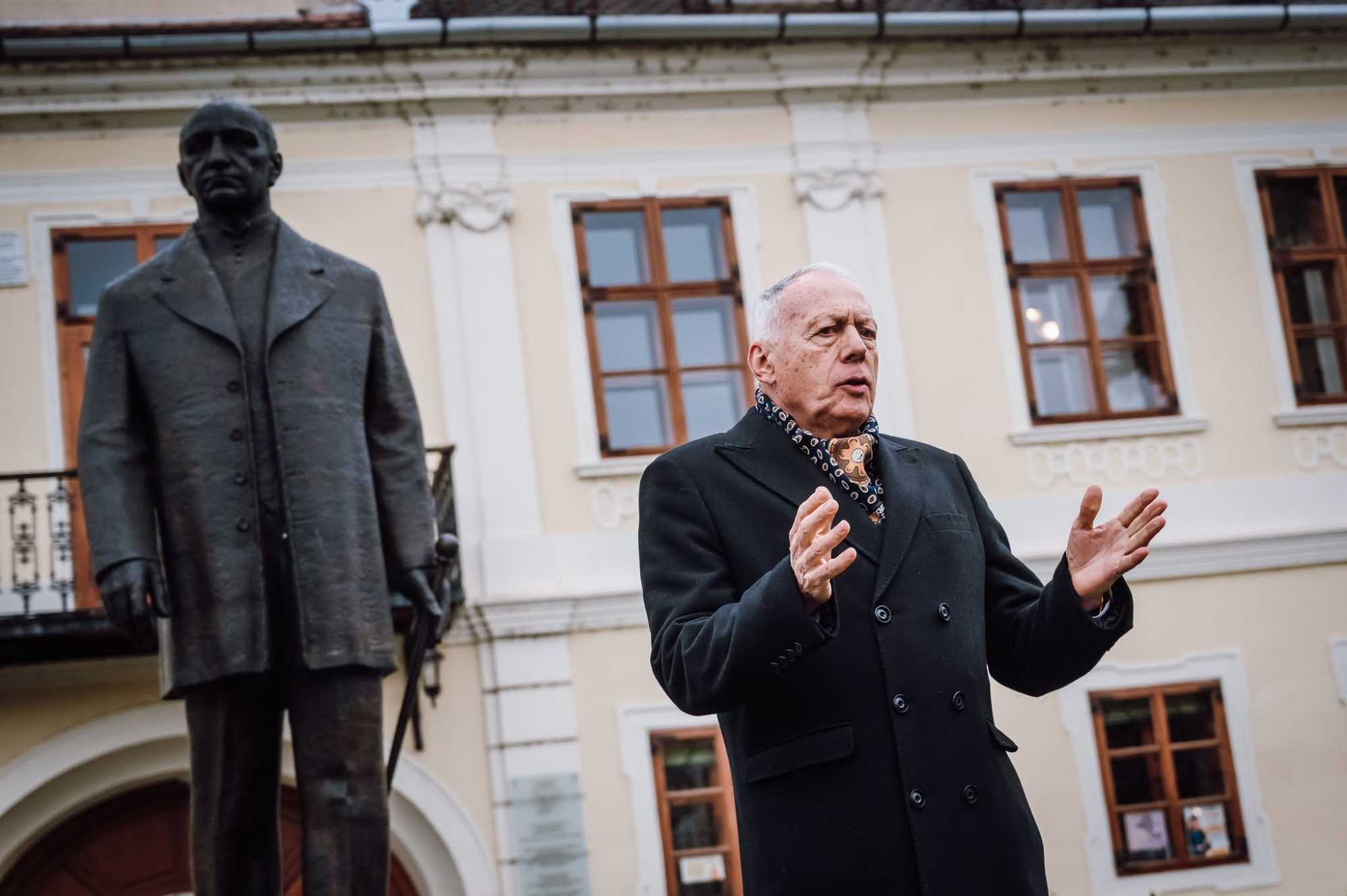Borbély László a Bernády Közművelődési Alapítvány elnöke  | Fotó: Péter Ferenc Facebook oldala