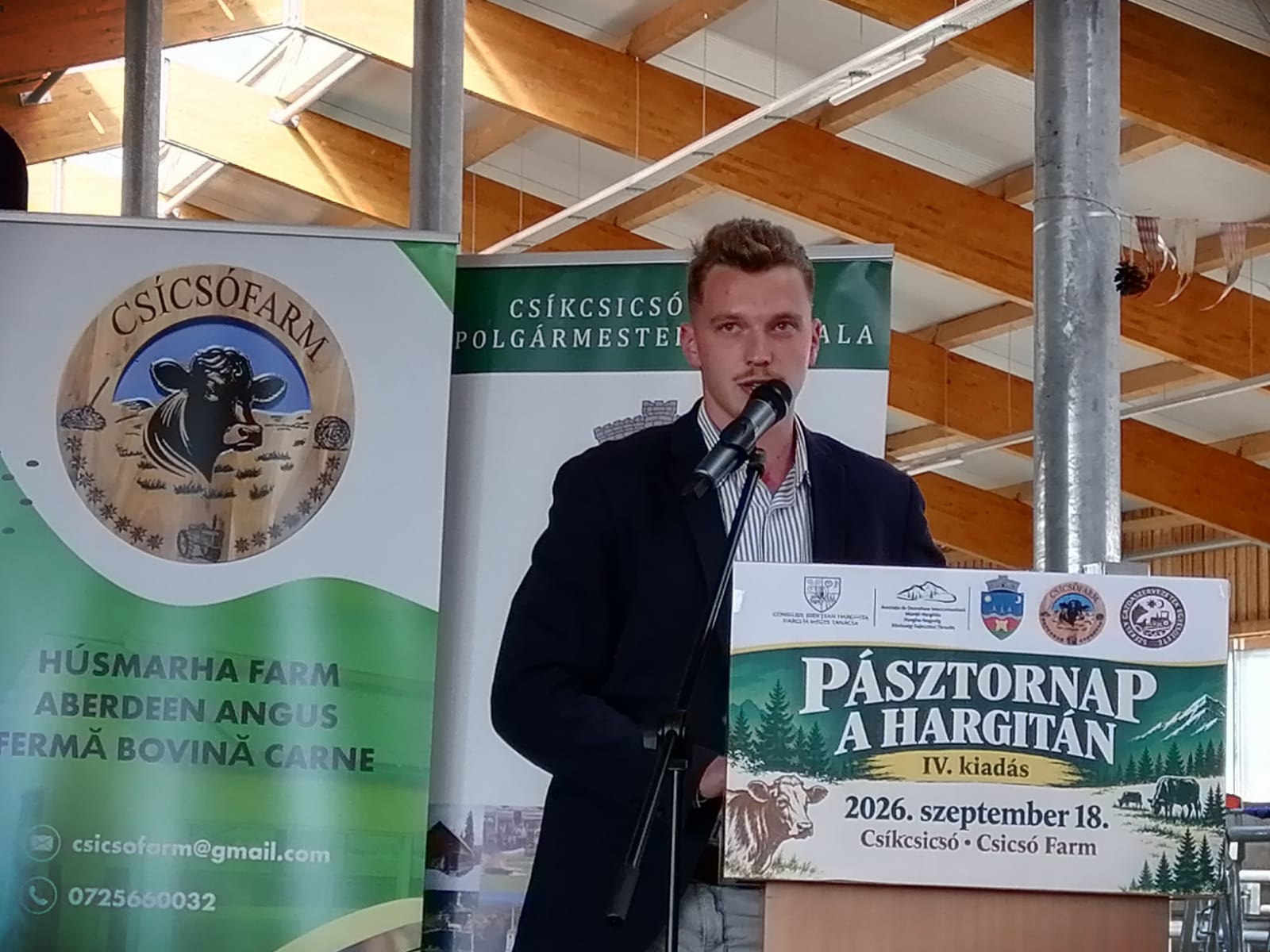Gál Benedek, a Hargita Megyei Mezőgazdasági Igazgatóság mérnöke | Fotó: Létai Tibor