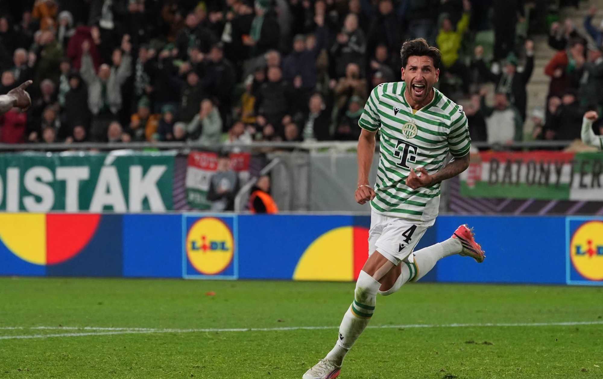 Gómez is betalált | Fotó: Facebook/Ferencvárosi Torna Club