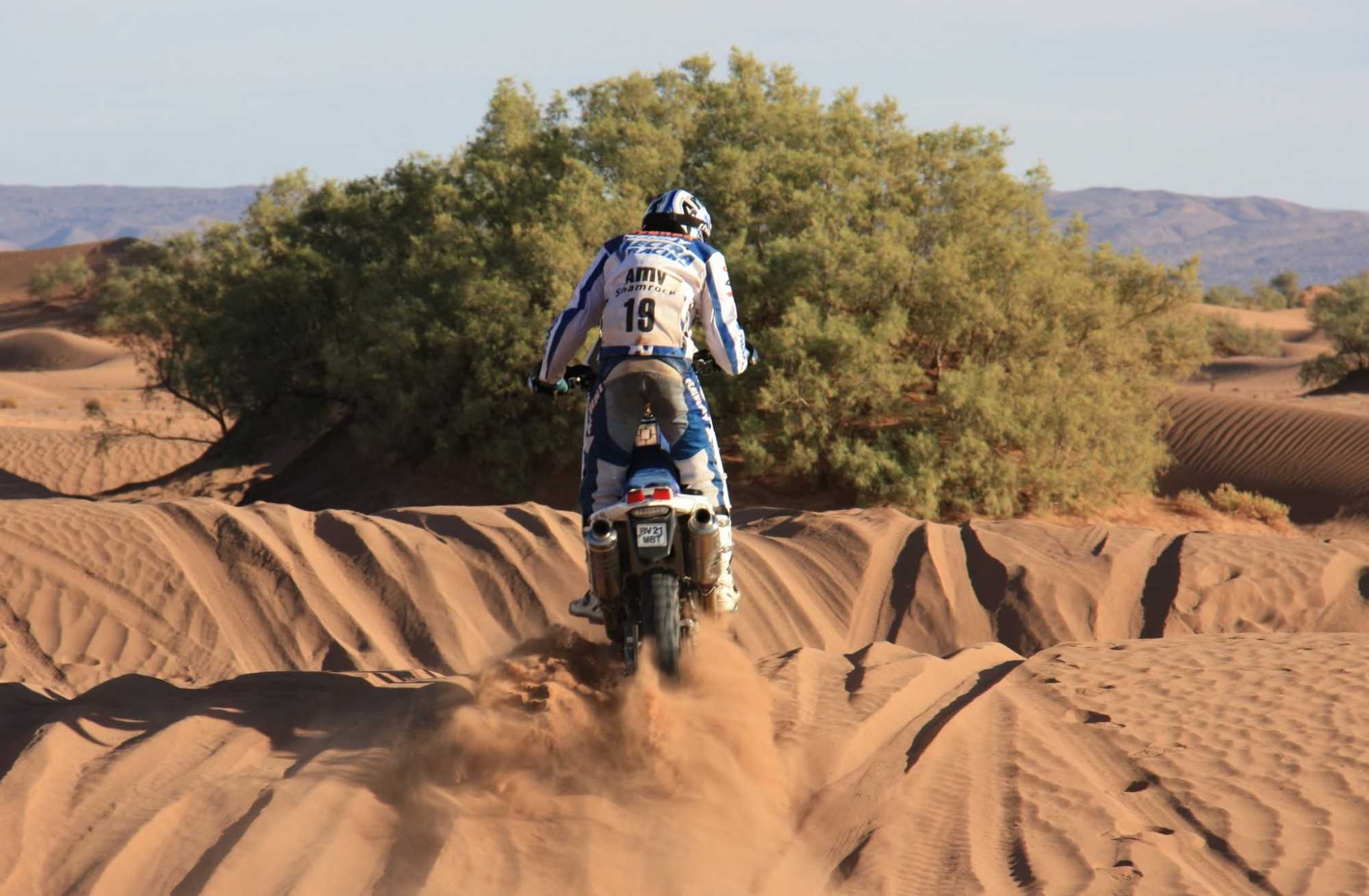 Gyenes Emánuel 2009-ben Marokkóban versenyzett a Dakar-ralin | Fotó: Gyenes Mani Facebook-oldala