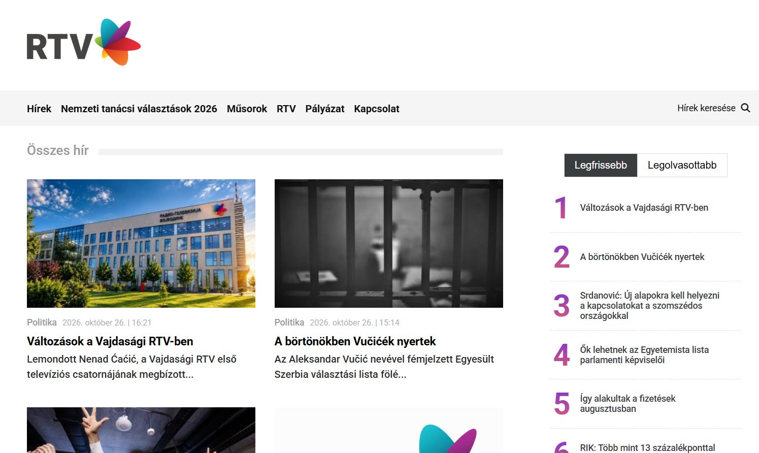 Bejelentették a főszerkesztő lemondását. | Fotó: képernyőmentés
