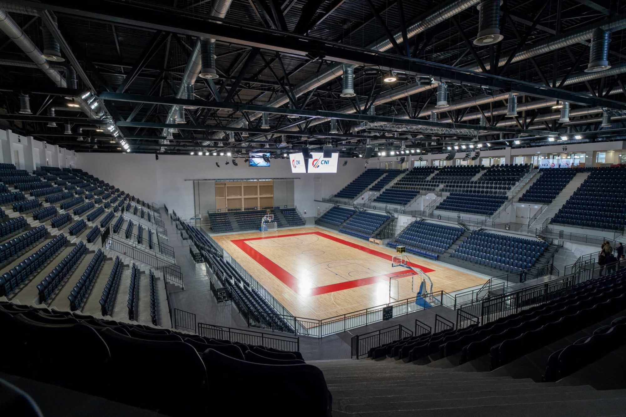 A Nagyvárad Arénában kézilabdáznak a magyar lányok | Fotó: Cseke Attila Facebook-oldala/archív felvétel az aréna 2022-es átadásakor készült