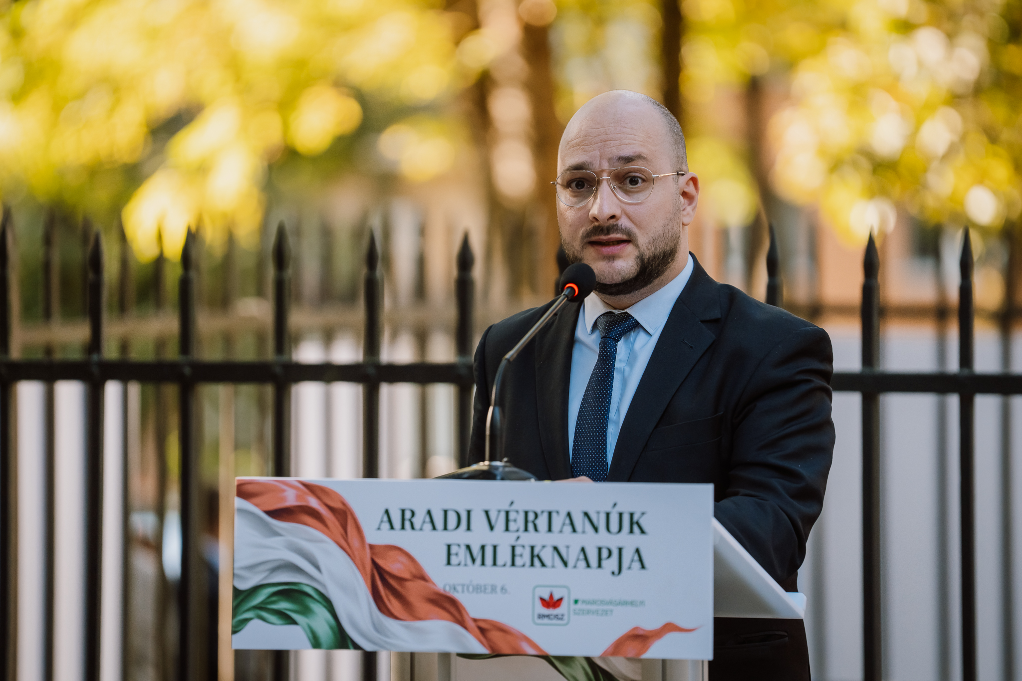 Kovács Mihály Levente, az RMDSZ marosvásárhelyi szervezetének elnöke. | Fotó: Mariș Cristian Daniel