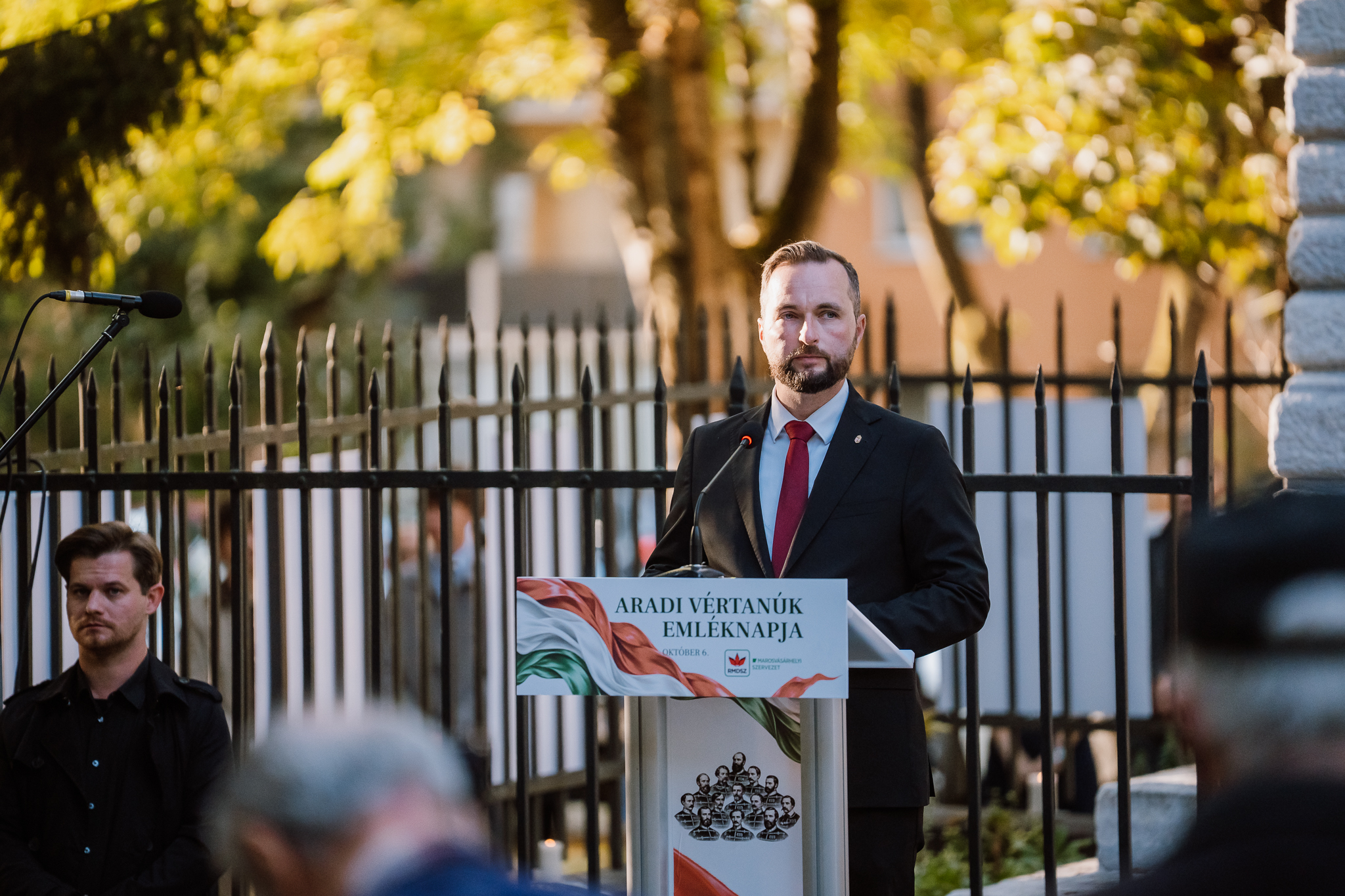 Percze László konzul Marosvásárhelyen. | Fotó: Mariș Cristian Daniel