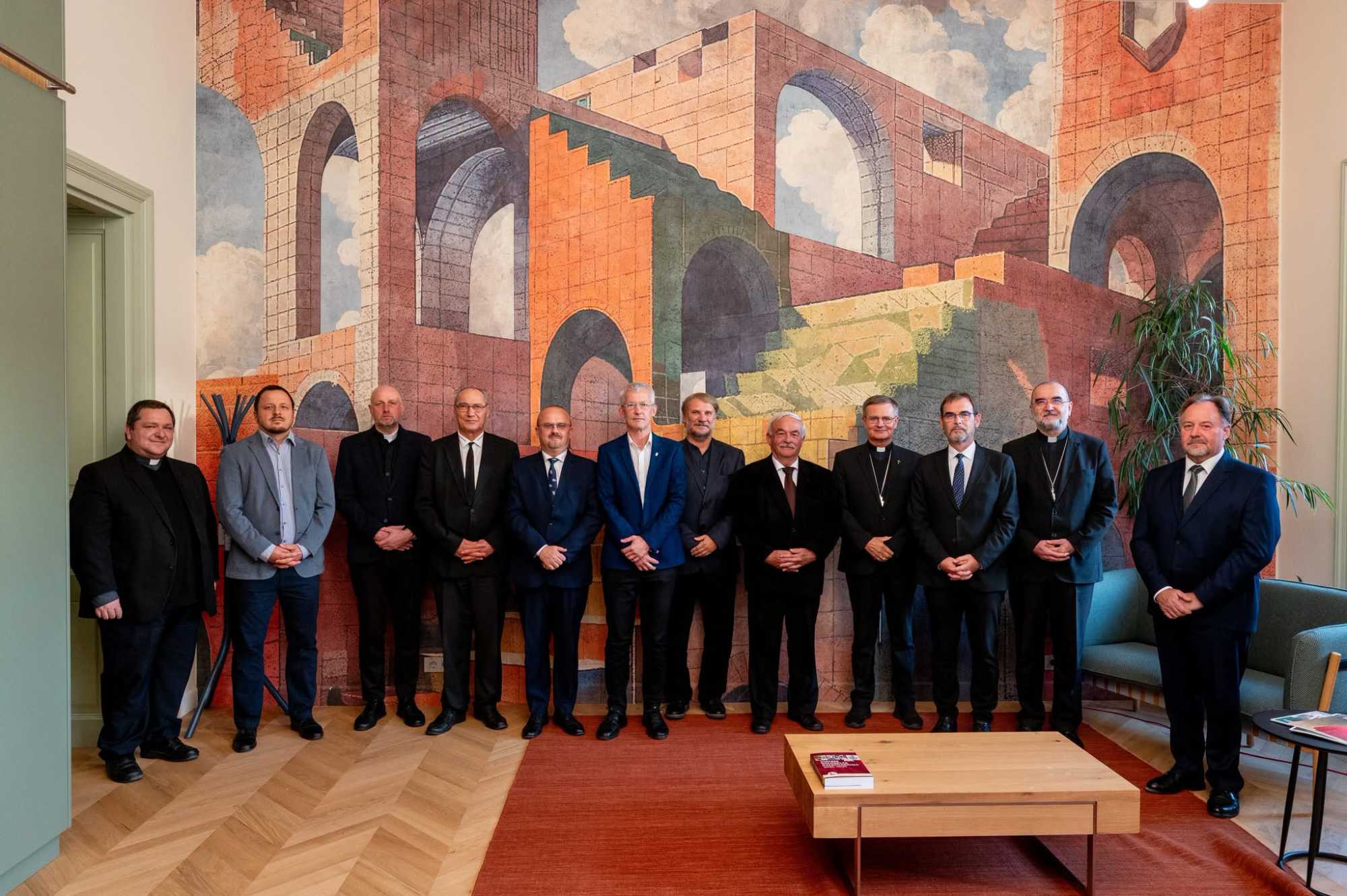 Az egyházi vezetők találkozta Kolozsváron | Fotó: Kiss Gábor/Erdélyi Református Egyházkerület/Facebook