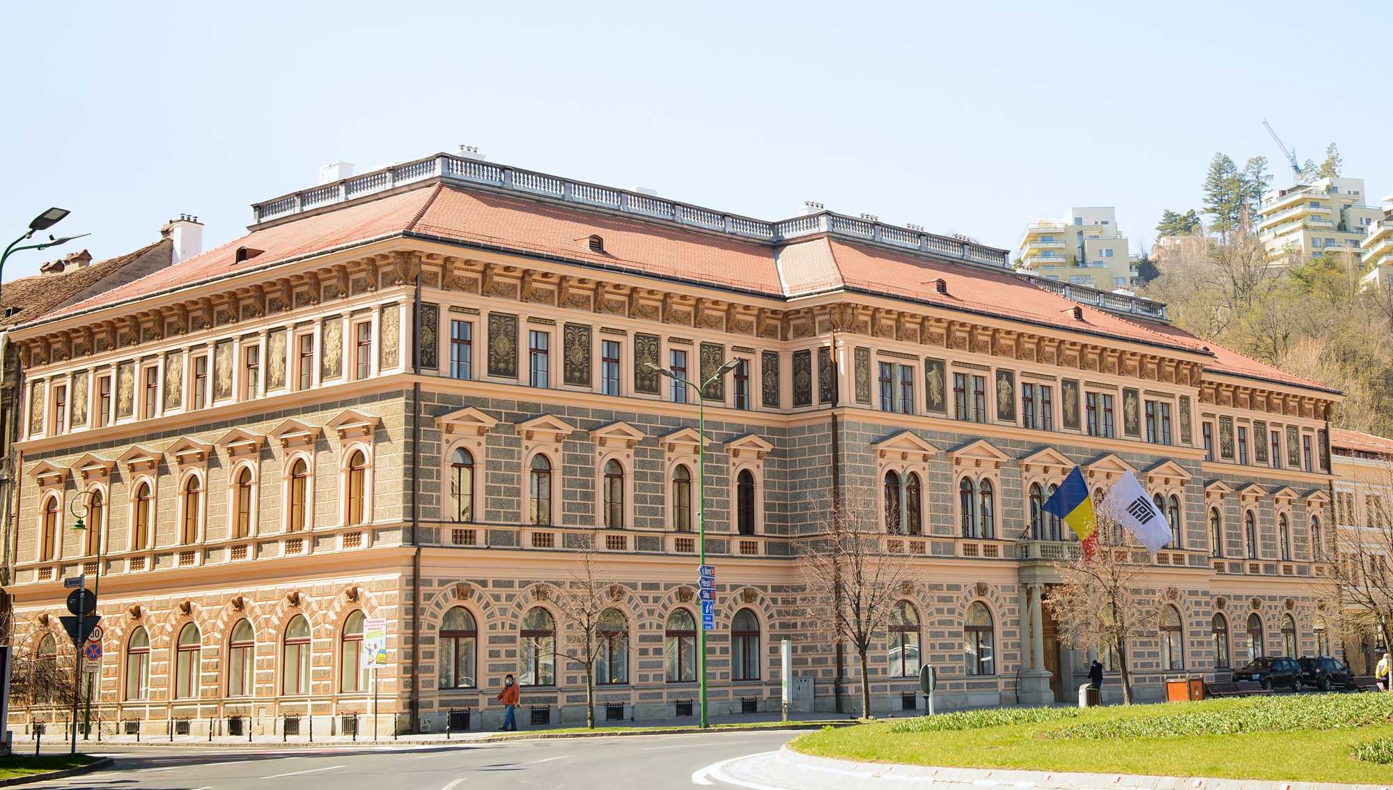 A Brassói Transilvania Egyetem épülete. | Fotó: Wikipedia