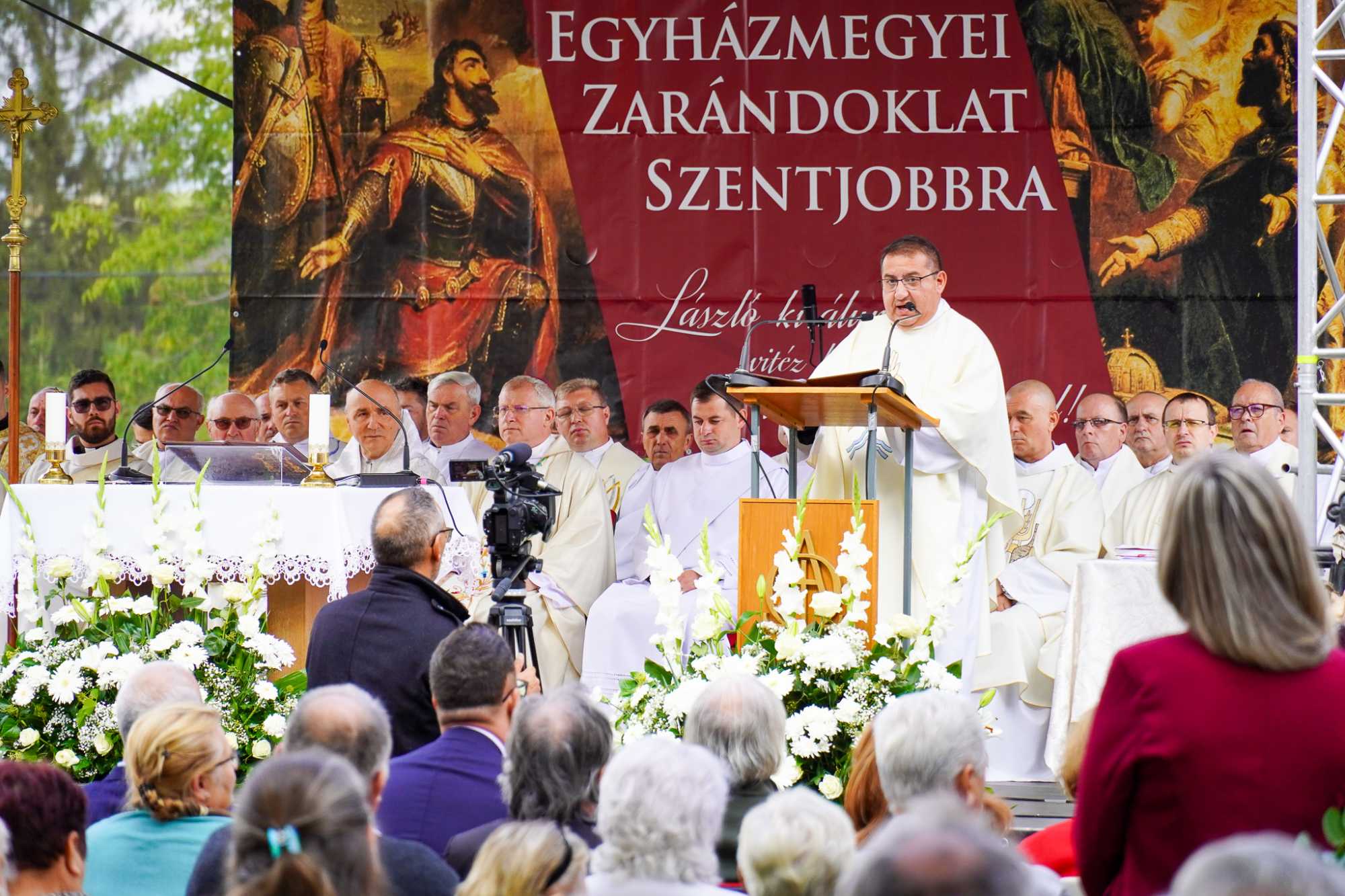 Karácson Tibor atya, az Erdélyi Mária Rádió műsorigazgatója.