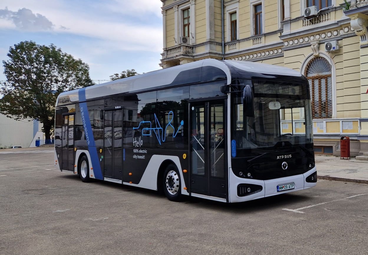 Egy TAP Trucks által gyártott elektromos busz. | Fotó: ATP Trucks&Buses/Facebook