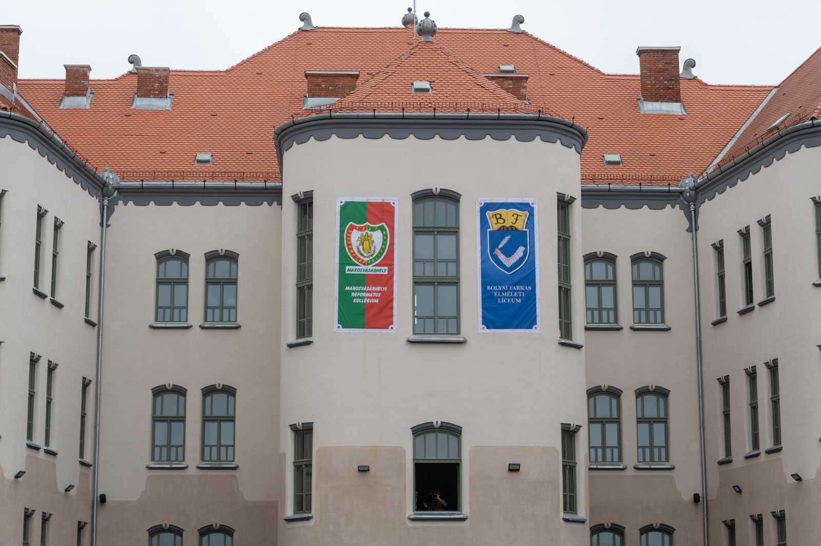 A Marosvásárhelyi Református Kollégium és a Bolyai Farkas Elméleti Líceum épülete. | Fotó: Kiss Gábor