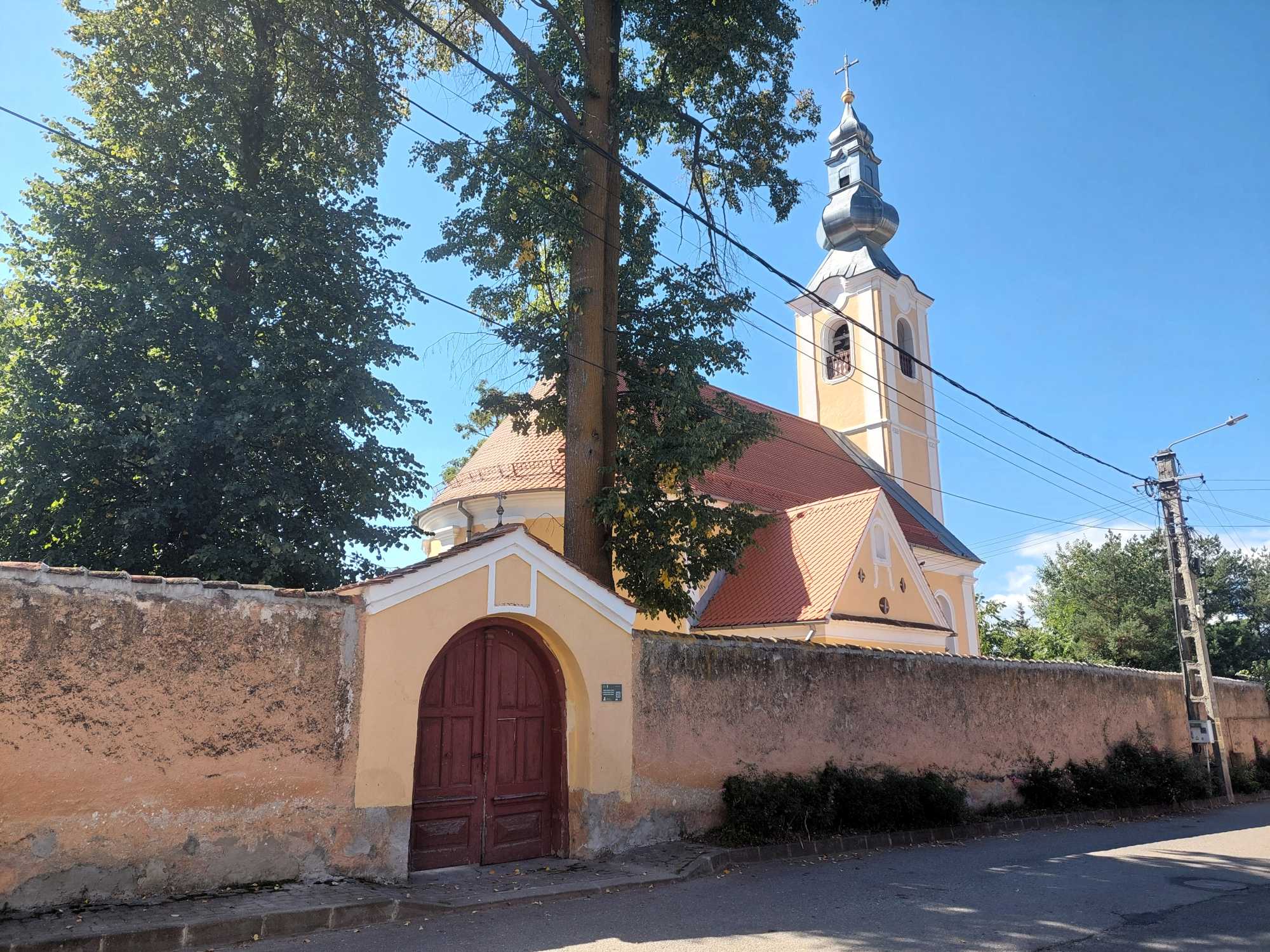 A szépvízi örmény templom.