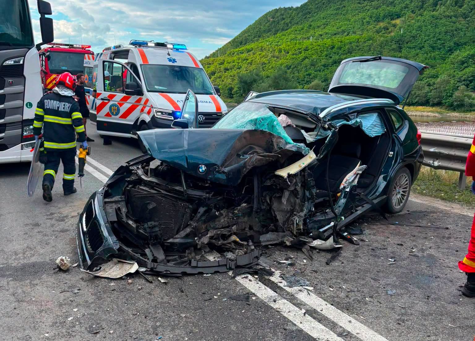 A szerencsén is múlik, mi lesz az ütközés következménye. | Illusztráció | Fotó: Info Trafic Romania Facebook-oldal