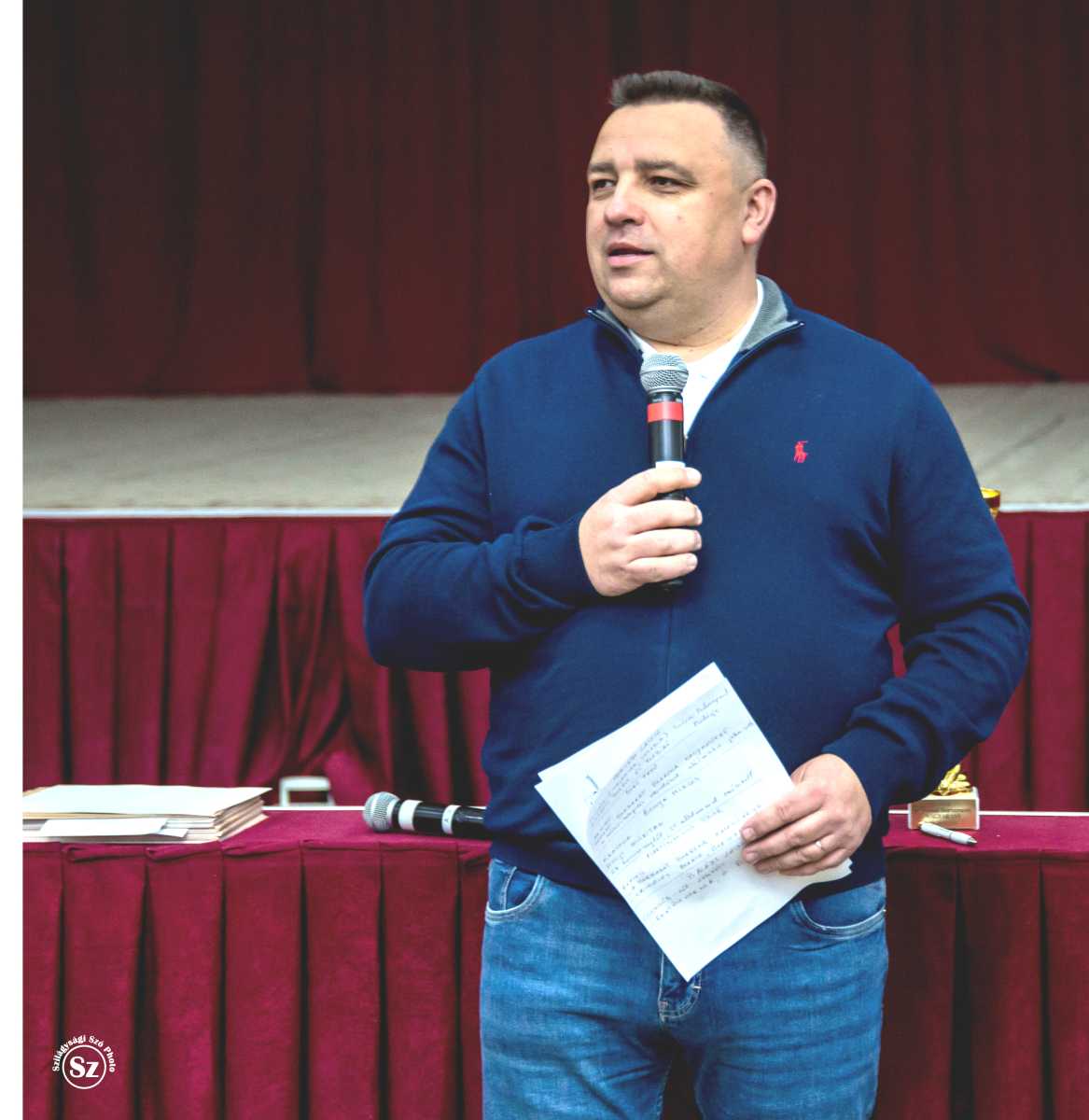 Kovács István polgármester sikeres szociális programokat ismertetett | Fotó: Kulcsár Mária