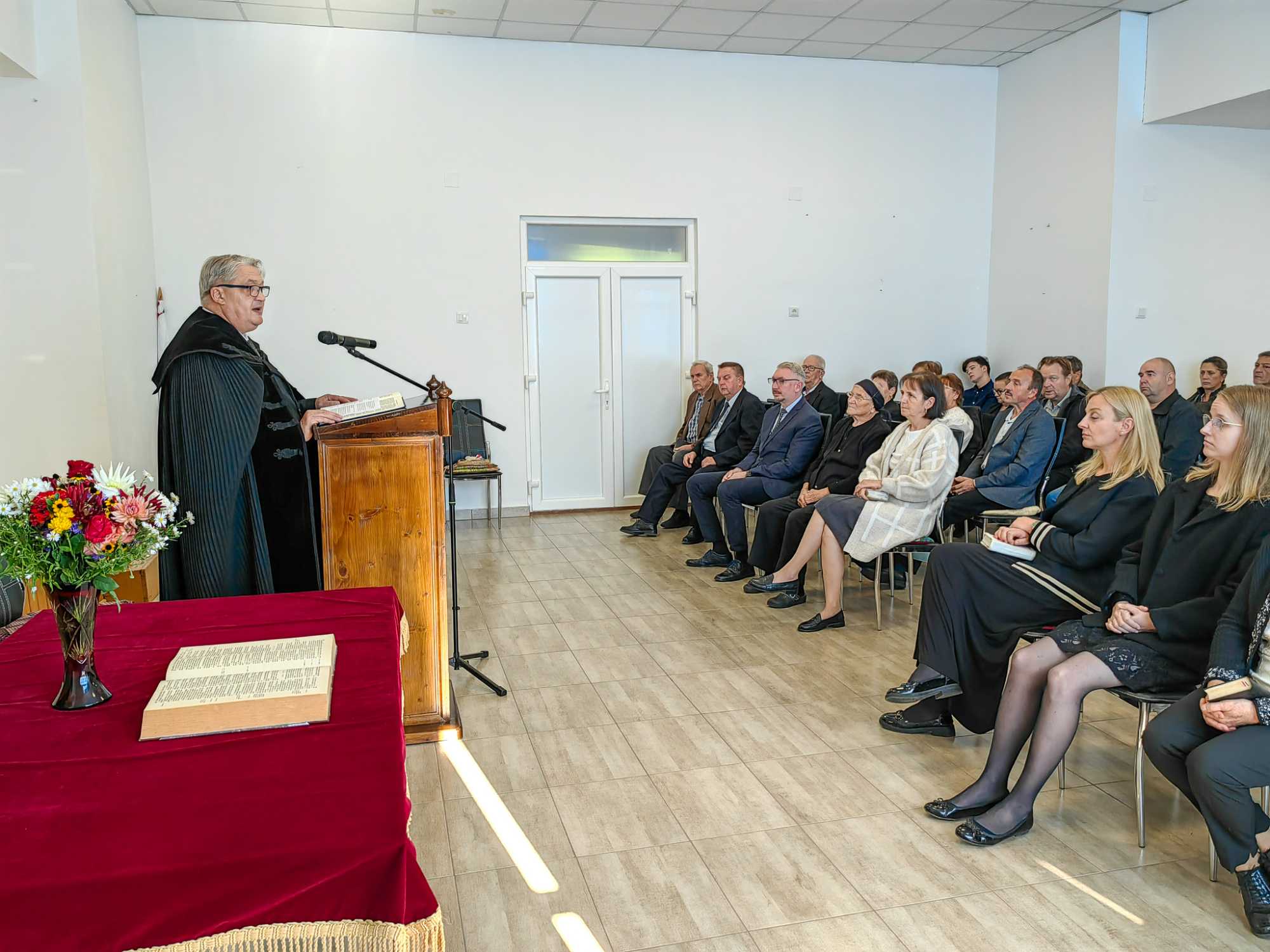 Soós József református lelkipásztor. | Fotó: Borsi Balázs