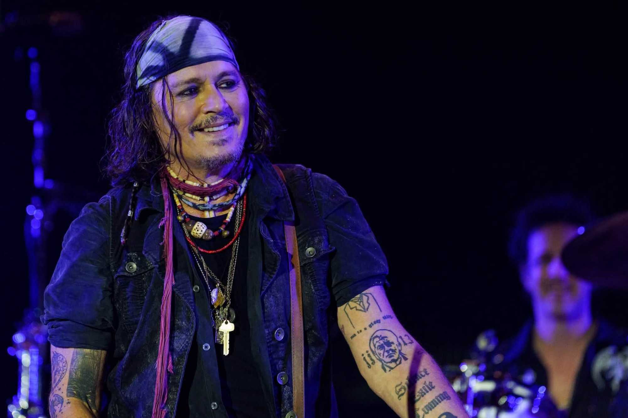 Johhny Deep | Fotó: A Hollywood Vampires Facebook oldala