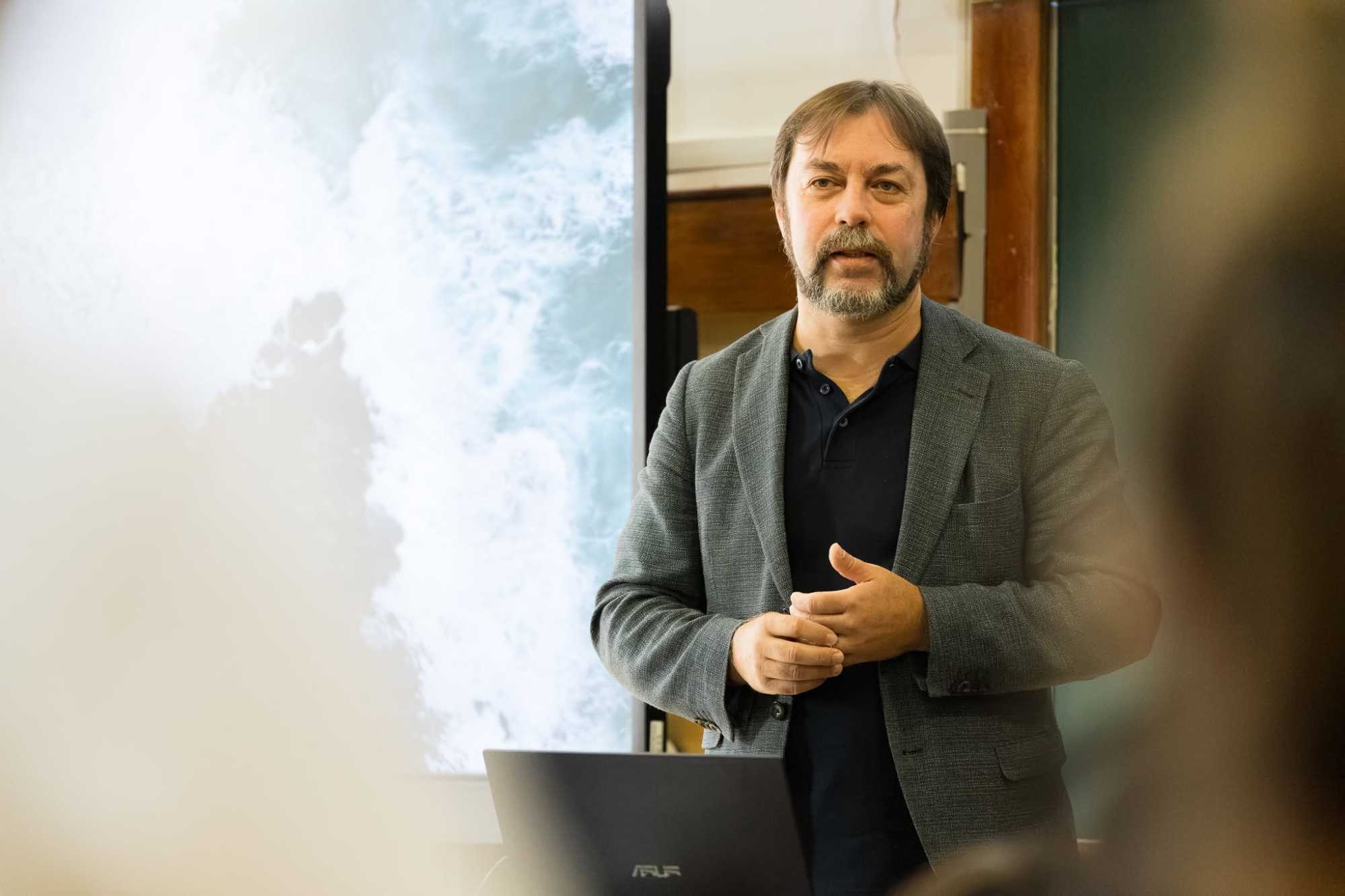 Markó Bálint rektorhelyettes | Fotó: a BBTE Facebook-oldala