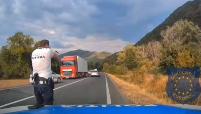 Végül elkapták a sofőrt. | Fotó: képernyőmentés