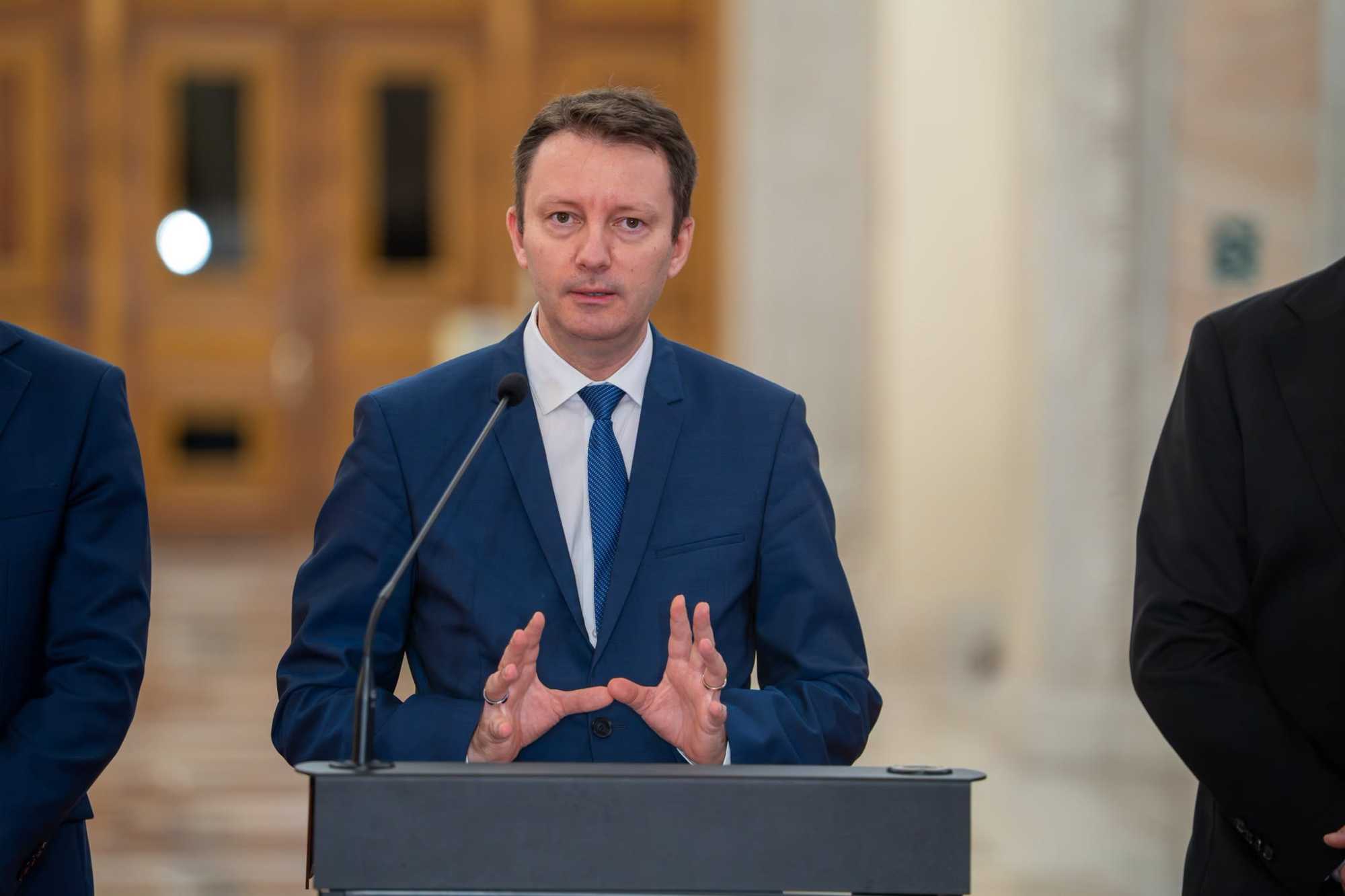 Mureşan intézményes keretek között tárgyal a parlamentben képviselt politikai erőkkel Fotó: Siegfried Muresan Facebook oldala