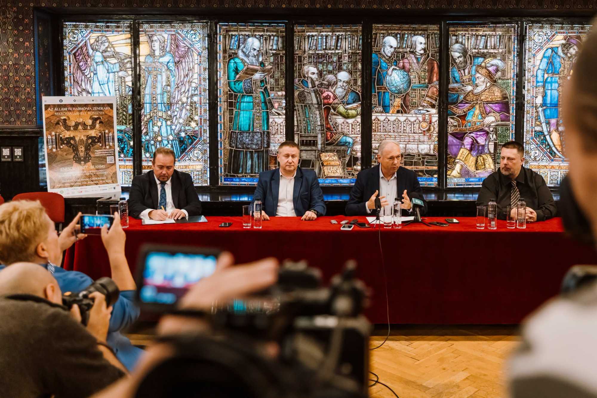 György Levente, Mihai Porutiu, Péter Ferenc és Remus Grama | Fotó: Péter Ferenc Facebook oldala