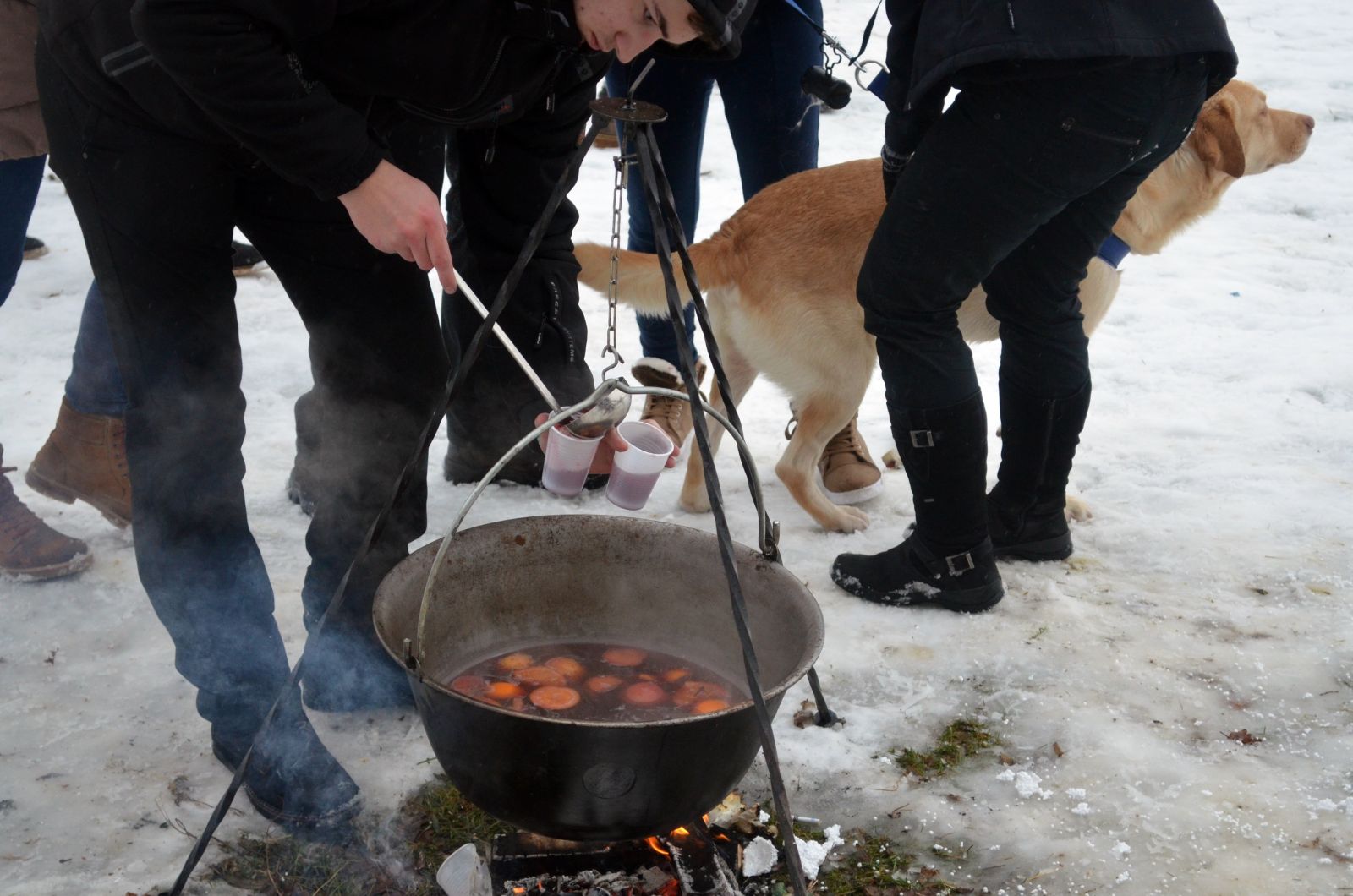  A már hagyománnyá vált forraltbor sem maradhatott el
