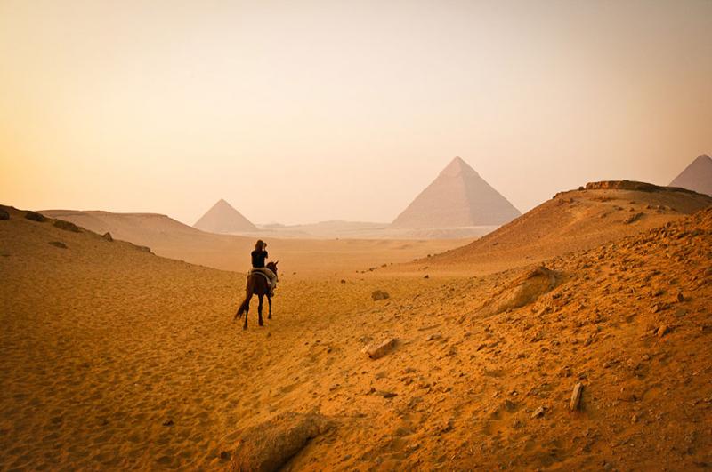 A gízai piramisok, Kairó, Egyiptom