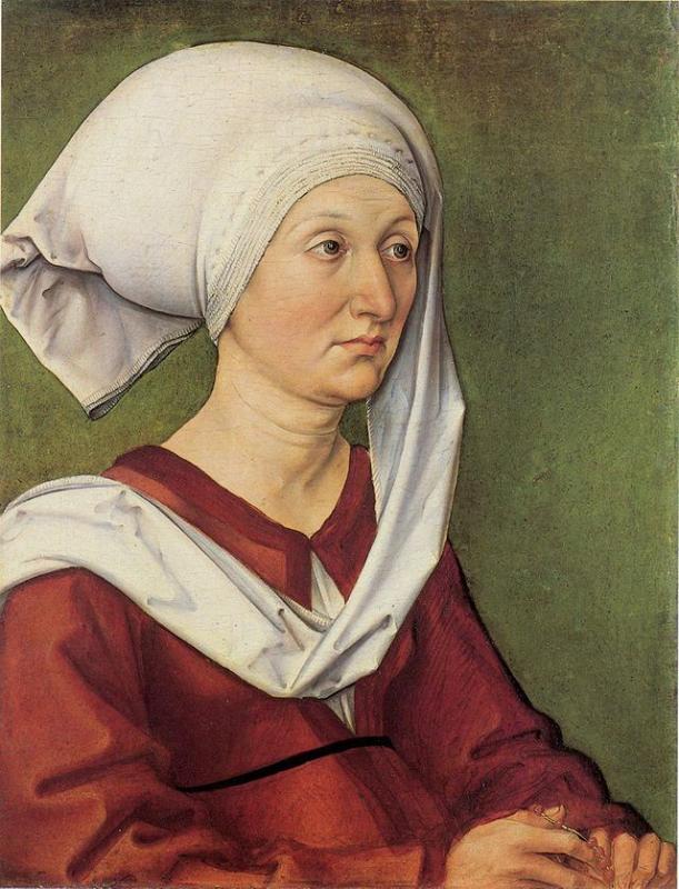 A művész édesanyja, Barbara Dürer