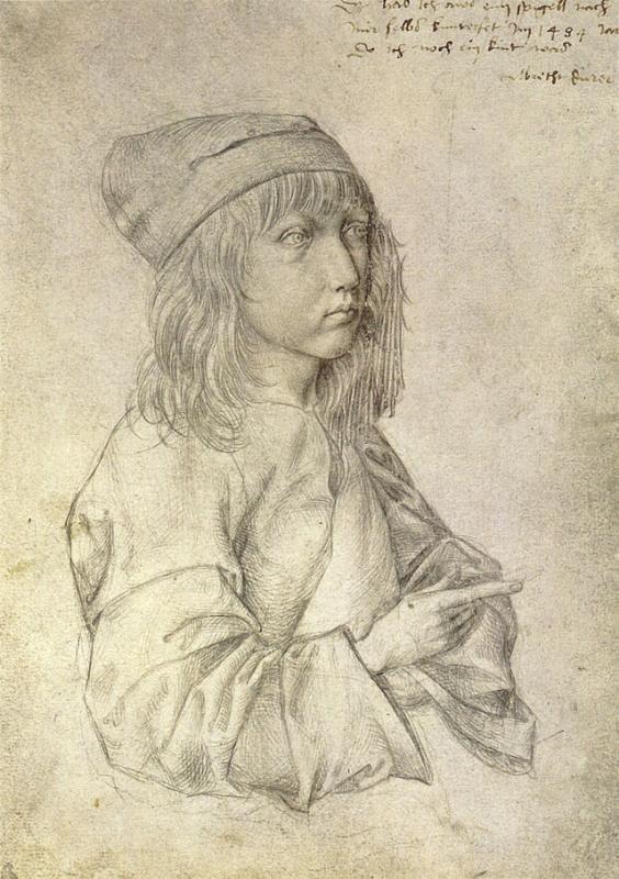 Önarckép 13 éves korából  1484