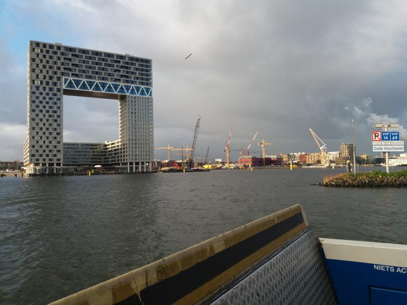 Az amszterdami kikötő