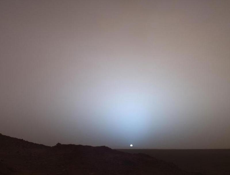 Napkelte a Marson.