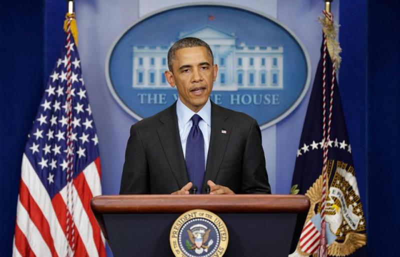 Barack Obama amerikai elnök: Visszautasítjuk, hogy terrorizáljanak bennünket.