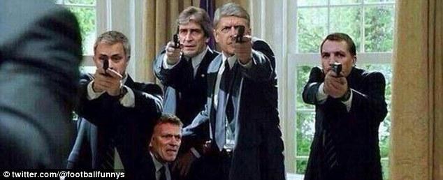 Légy szíves, maradj! Mourinho , Pellegrini, Wenger és Rodgers az utolsó töltényig védte Moyest.