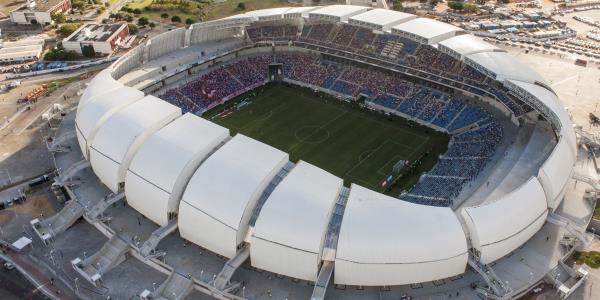 A 2011 végén lebontott Machadao Stadion helyén kezdték el építeni a Dunas Arénát, amely 43 000 néző befogadására lesz alkalmas a világbajnokságon. Négy csoportmeccset rendeznek meg a Dunasban.