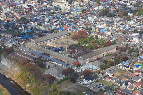 A tomiokai selyemgyártás helyszínei, Japán