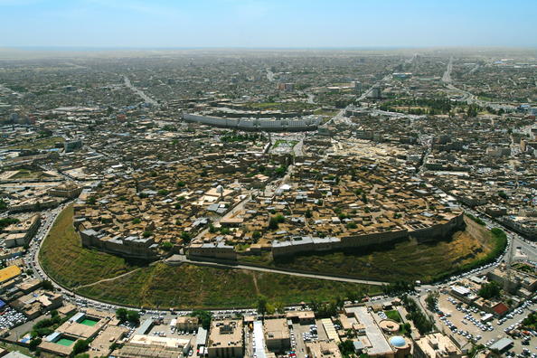 Az iraki Erbil citadella