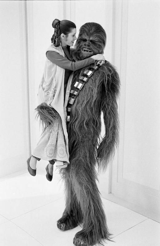 A Birodalom visszavág – Carrie Fisher és Peter Mayhew szerint Leia hercegnő és Chewbacca a legjobb barátok
