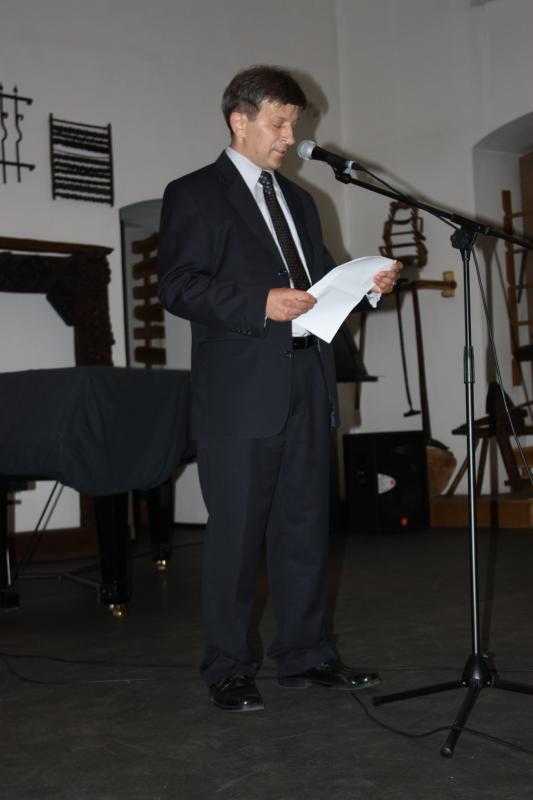 Lakatos Mihály, a Balassi Intézet sepsiszentgyörgyi fiókintézetének igazgatója